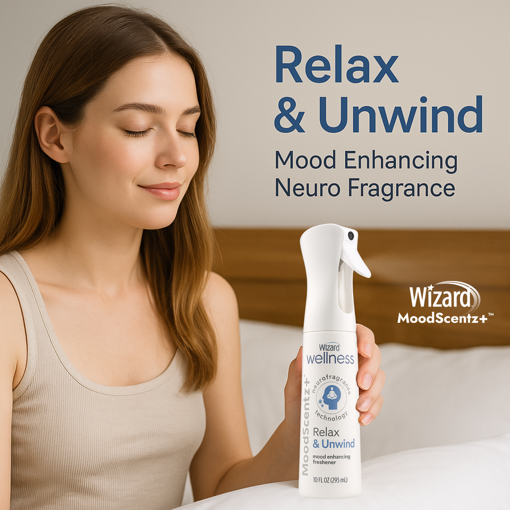 Wizard MoodScentz+™ Mood Enhancing Air Mist (Relax & Unwind)