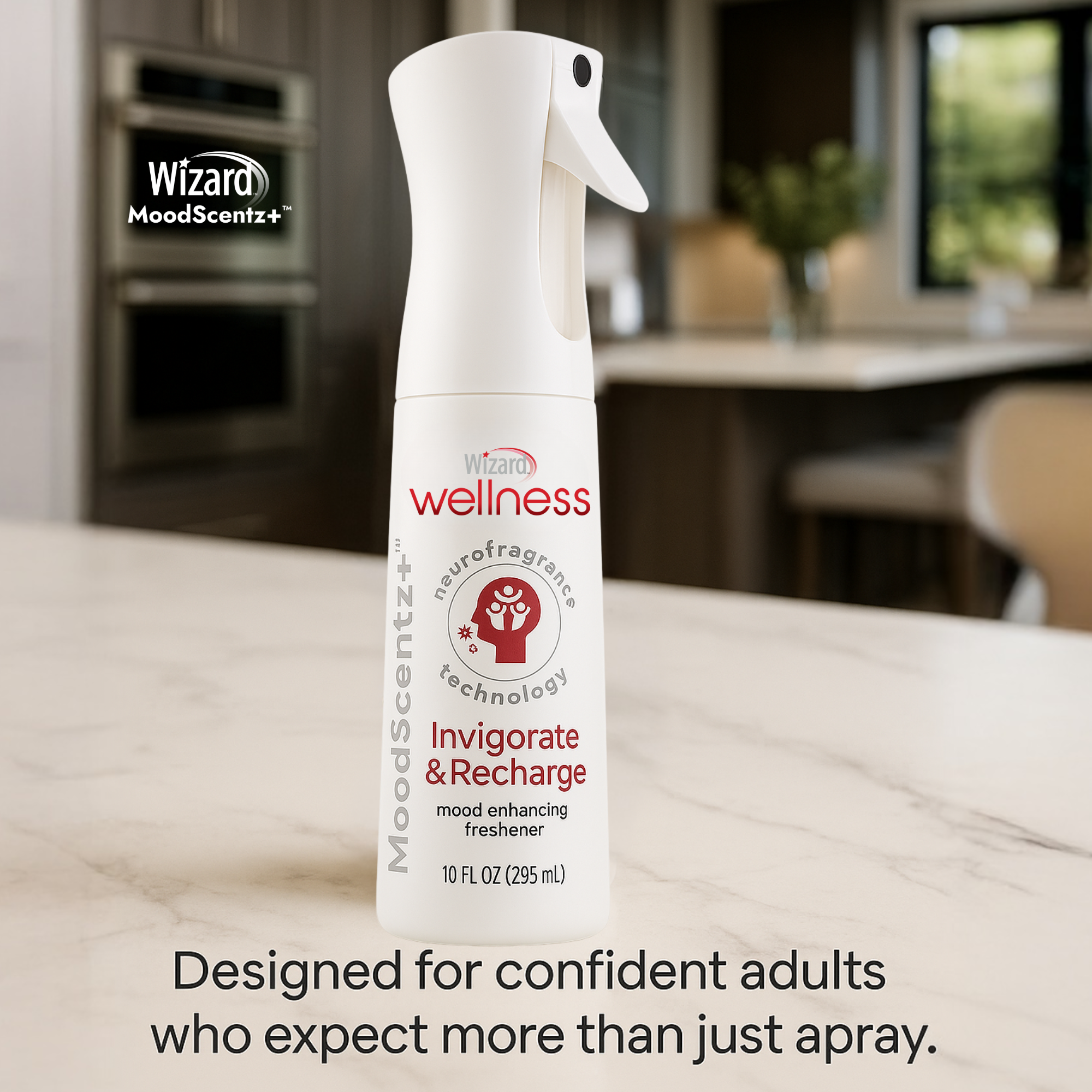 Wizard MoodScentz+™ Mood Enhancing Air Mist (Invigorate & Recharge)