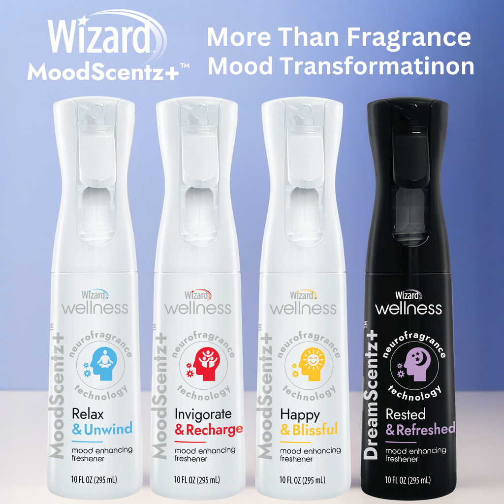 Wizard MoodScentz+™ Mood Enhancing Air Mist (Invigorate & Recharge)
