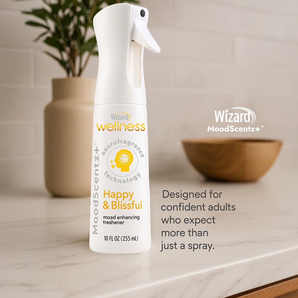 Wizard MoodScentz+™ Mood Enhancing Air Mist (Happy & Blissful)