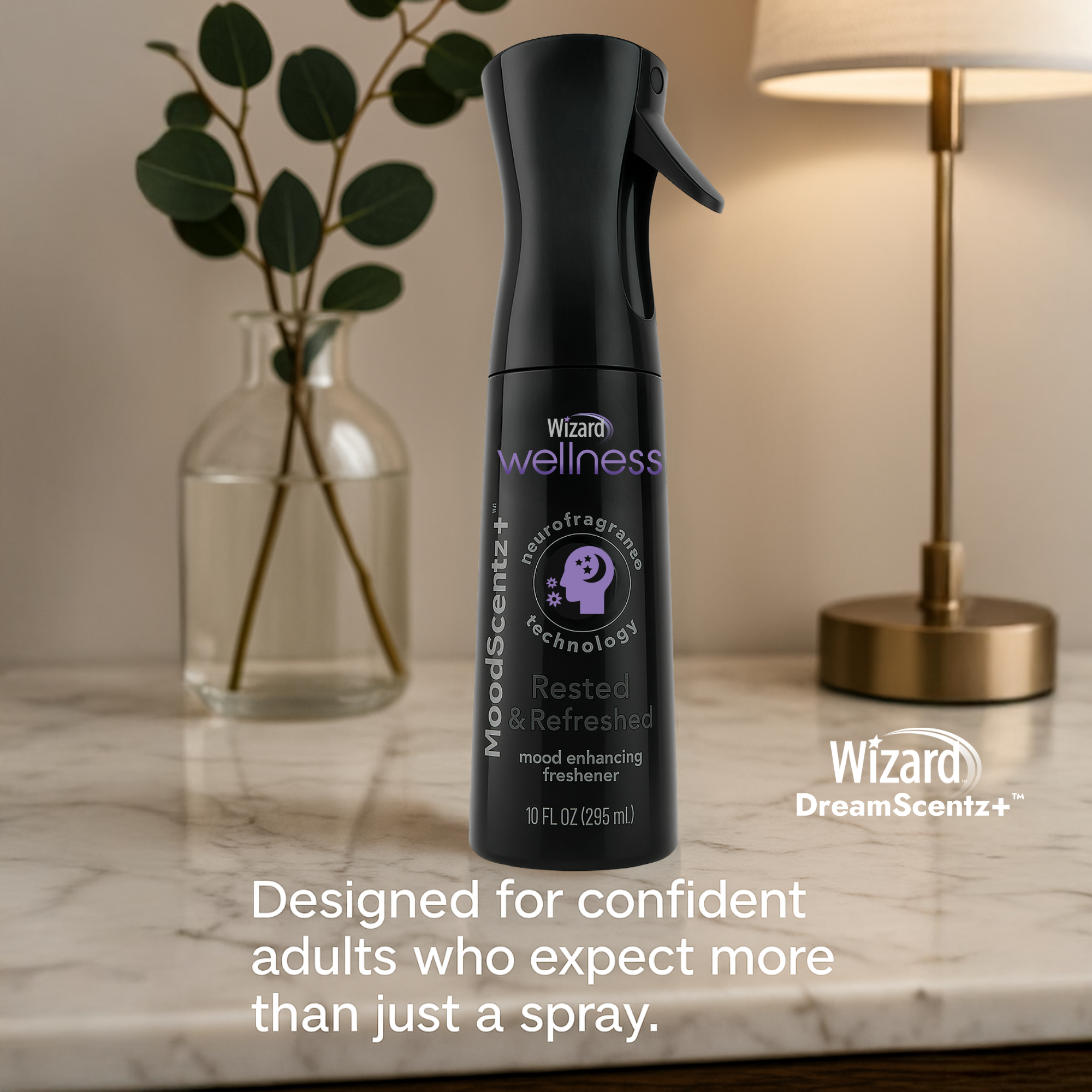 Wizard DreamScentz+™ Mood Enhancing Air Mist (Rested & Refreshed)