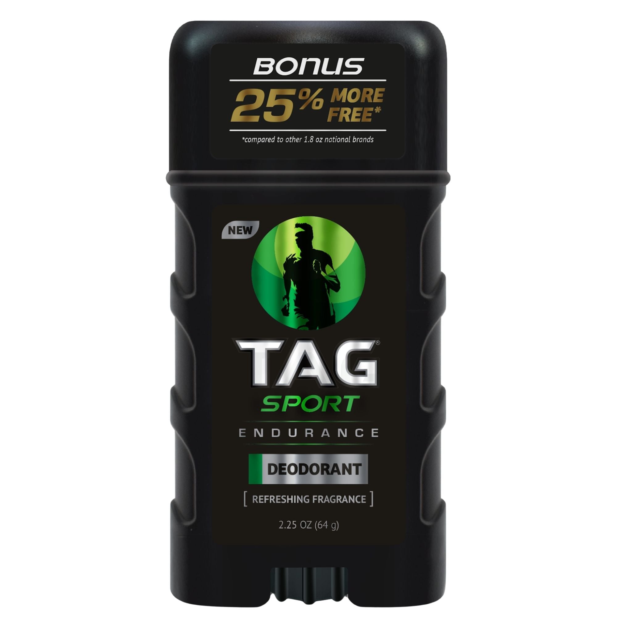 TAG Deodorant Stick, Endurance Scent, 2.25 oz