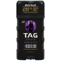 TAG Deodorant Stick, Dominate Scent, 2.25 oz