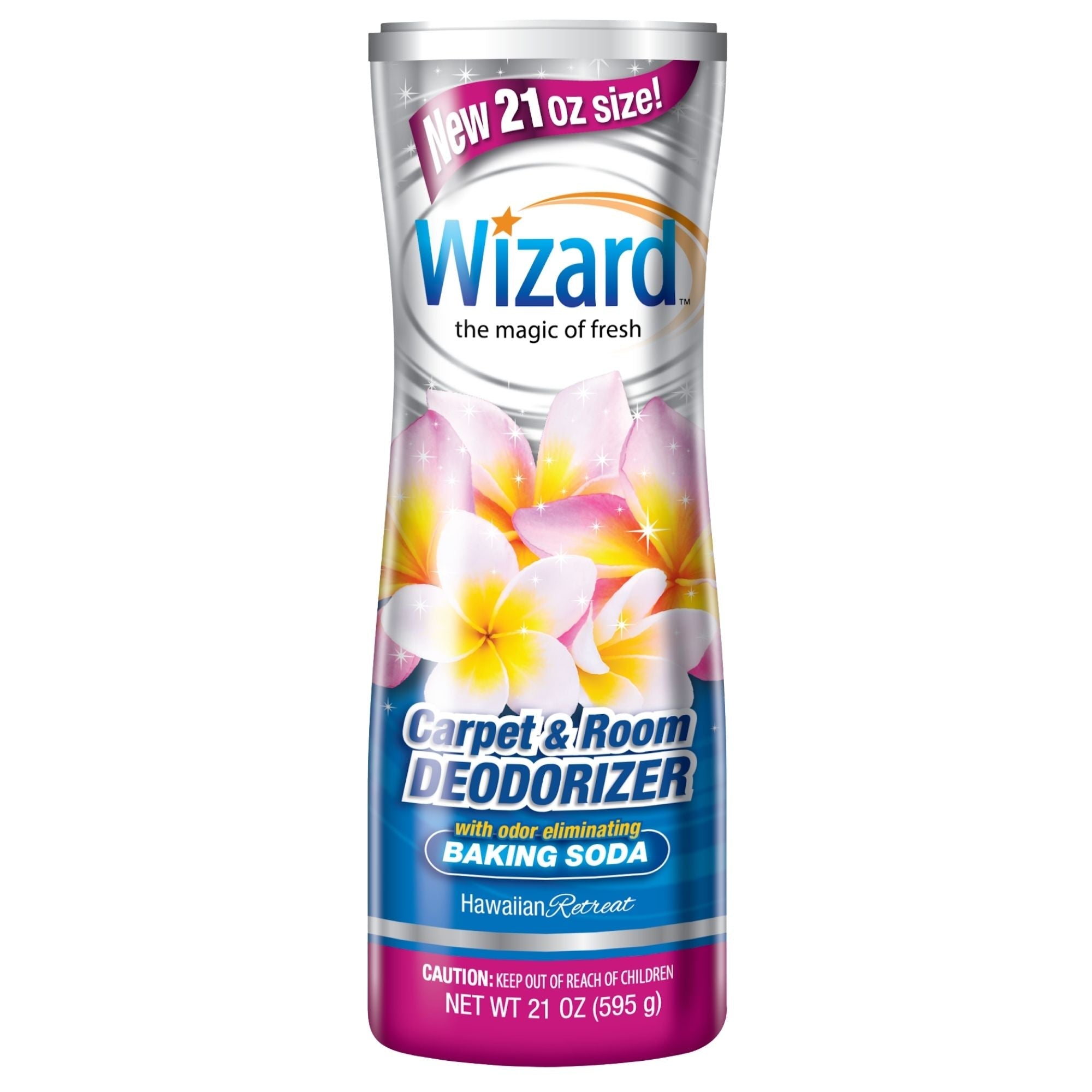 Wizard Carpet Deodorizer, Hawaiian Retreat, 21 oz