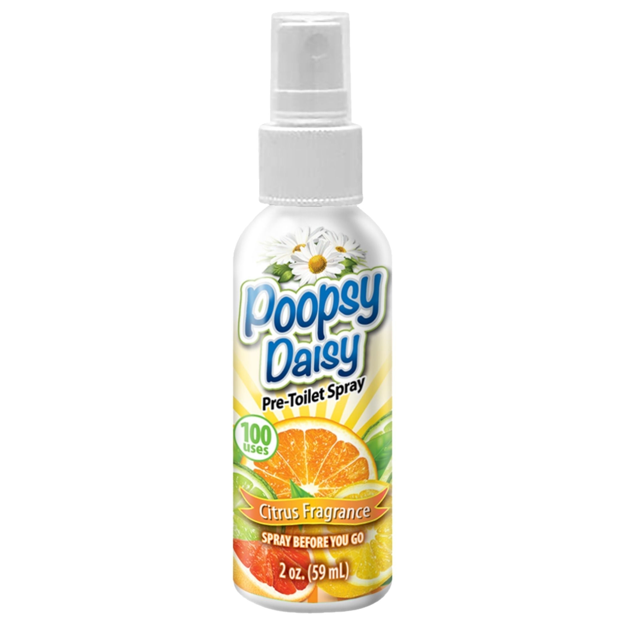 Poopsy Daisy Pre-Toilet, Citrus Scent, 2 oz