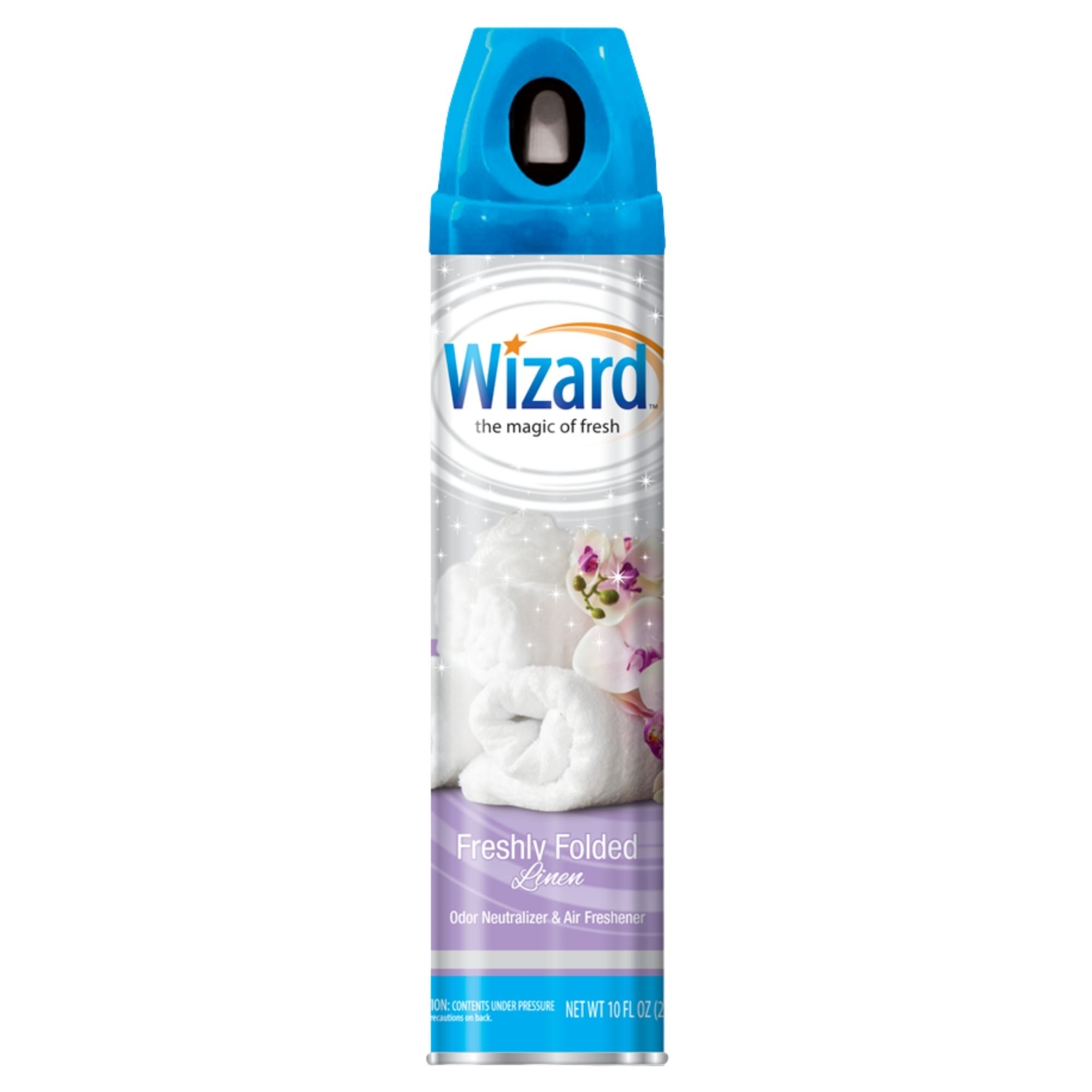 Wizard 10 oz. Aerosol Spray, Freshly Folded Linen