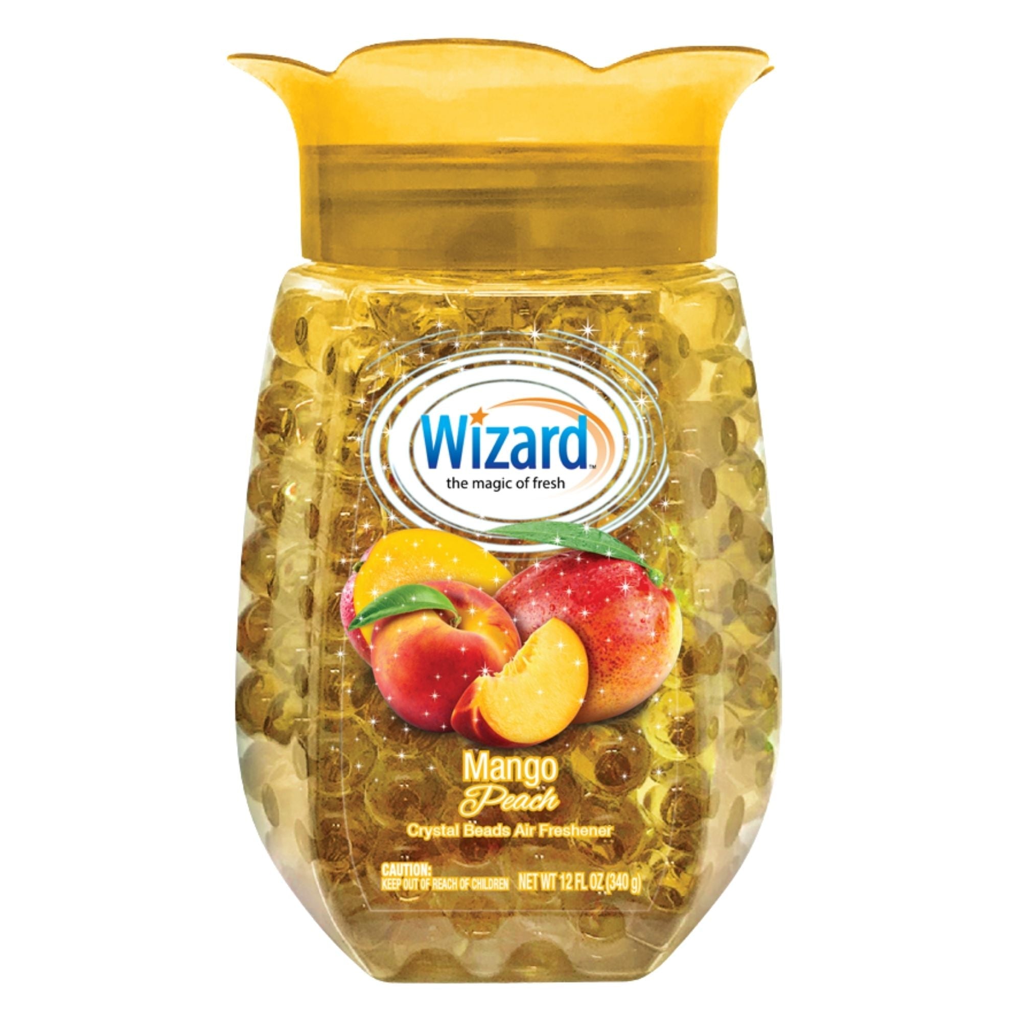 Wizard 12 oz. Crystal Beads, Mango Peach