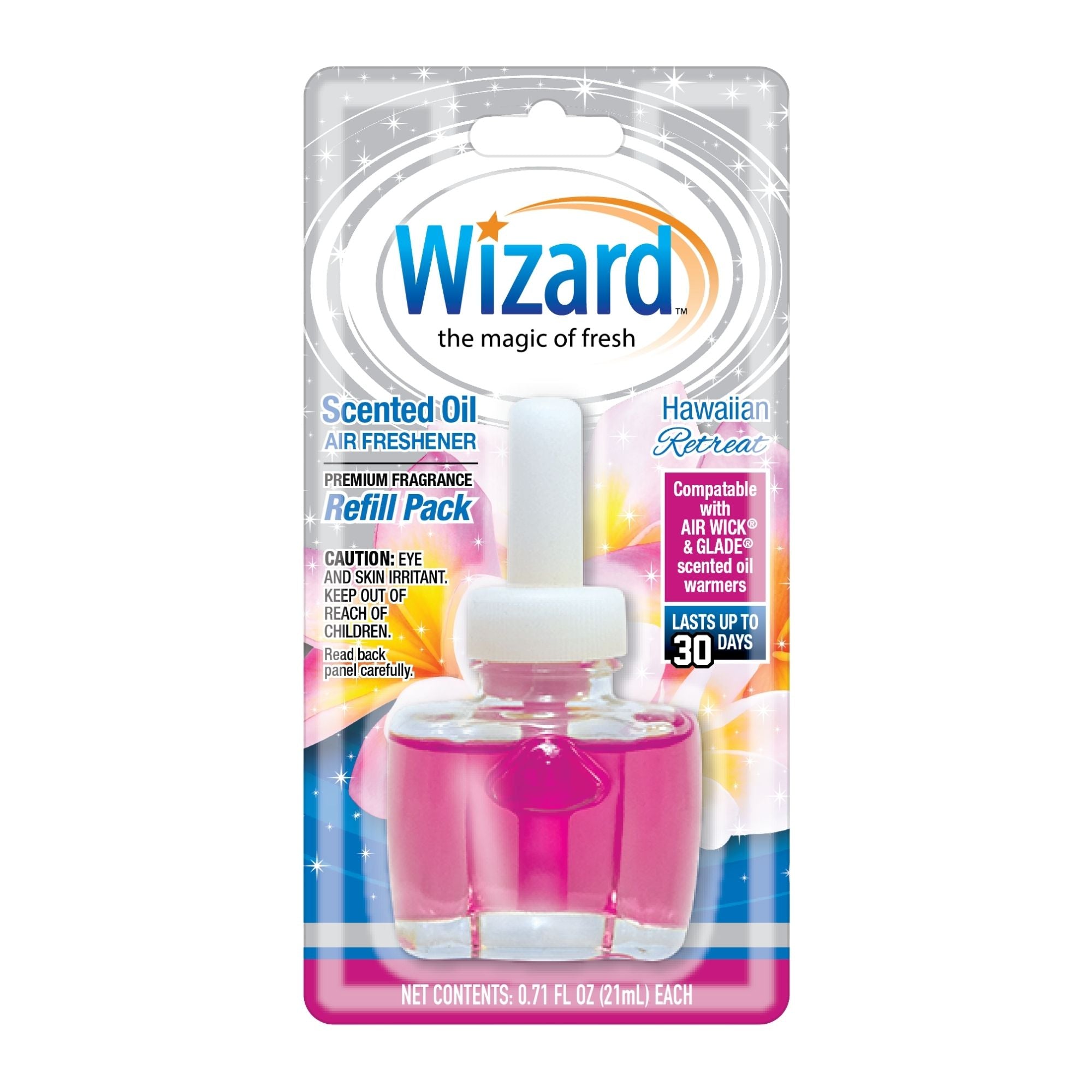 Wizard 1 ct. Scented Oil Refill, Hawaiian Retreat