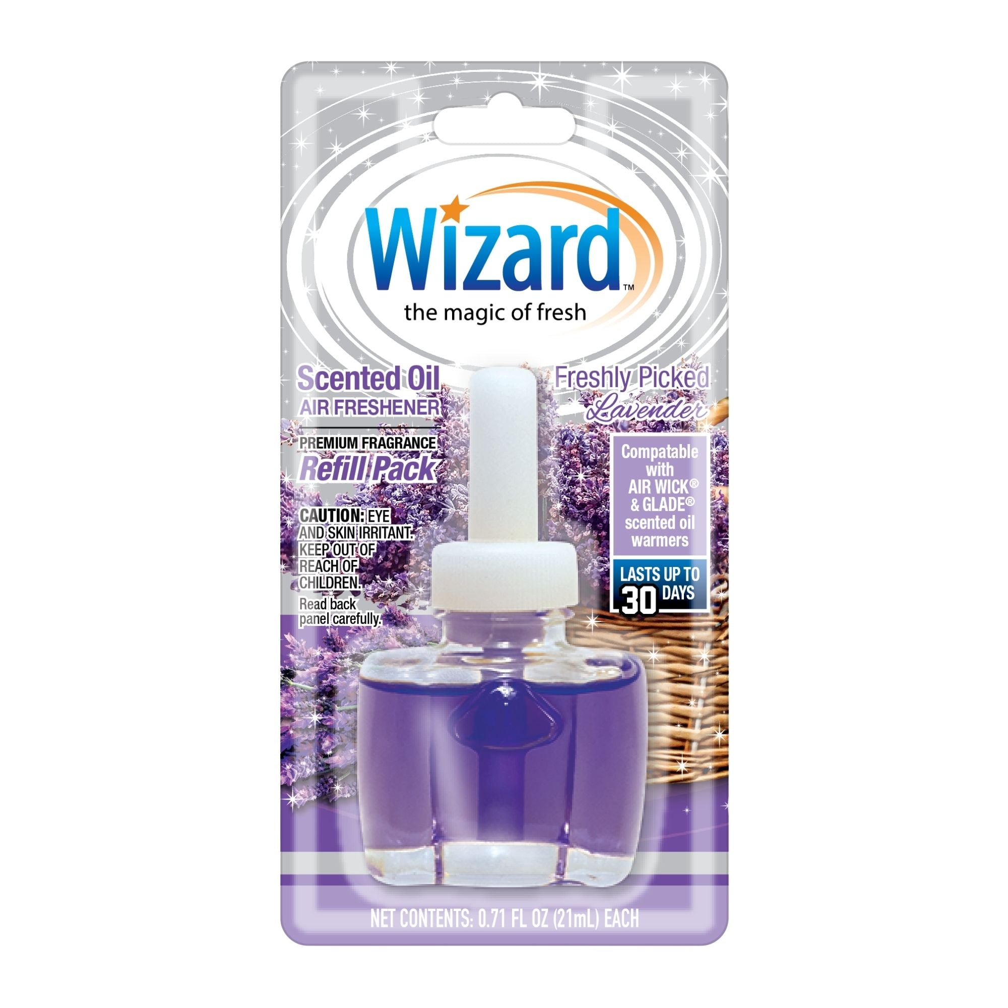 Wizard 1 ct. Scented Oil Refill, Freshly Picked Lavender