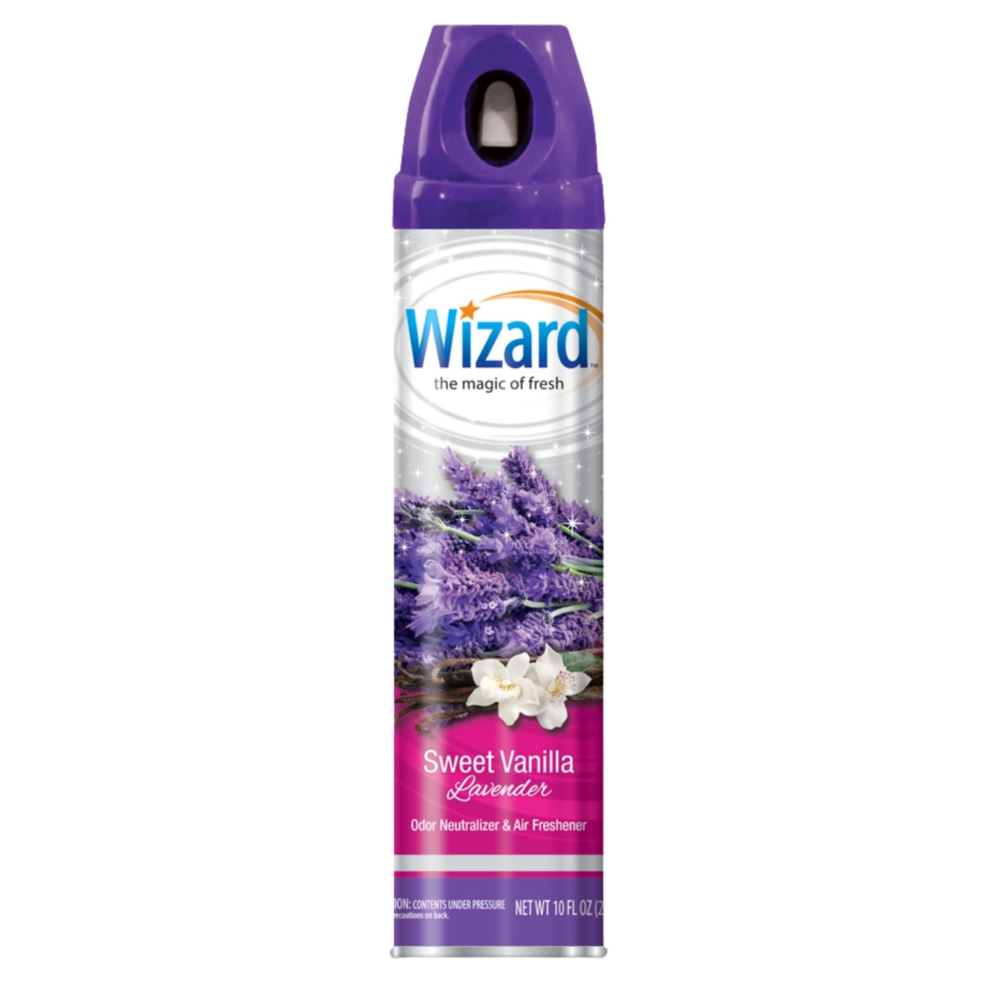 Wizard 10 oz. Aerosol Spray, Sweet Vanilla Lavender