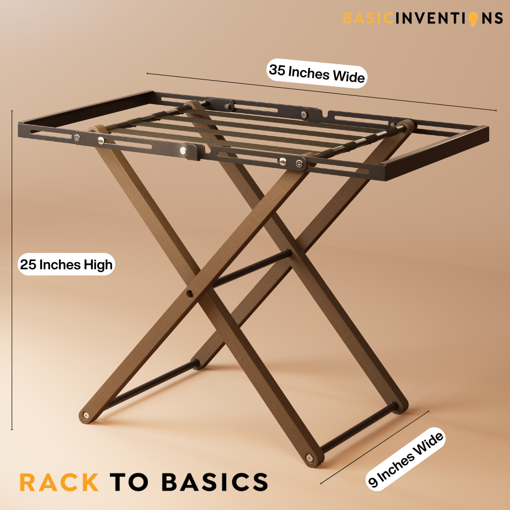 Rack to Basics Luxury Expandable Luggage Rack