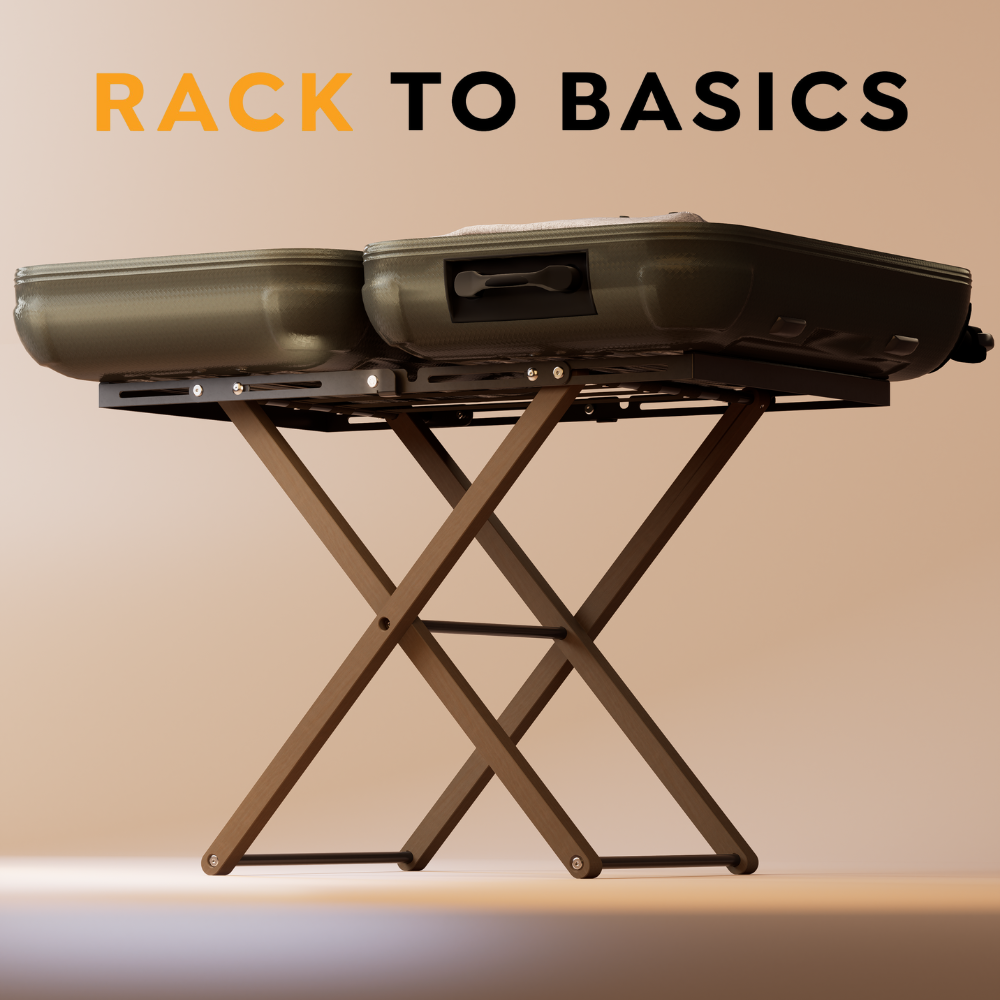 Rack to Basics Luxury Expandable Luggage Rack
