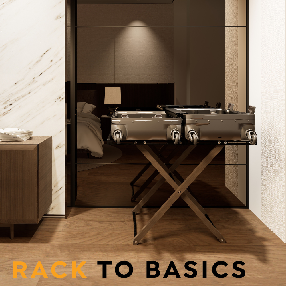 Rack to Basics Luxury Expandable Luggage Rack