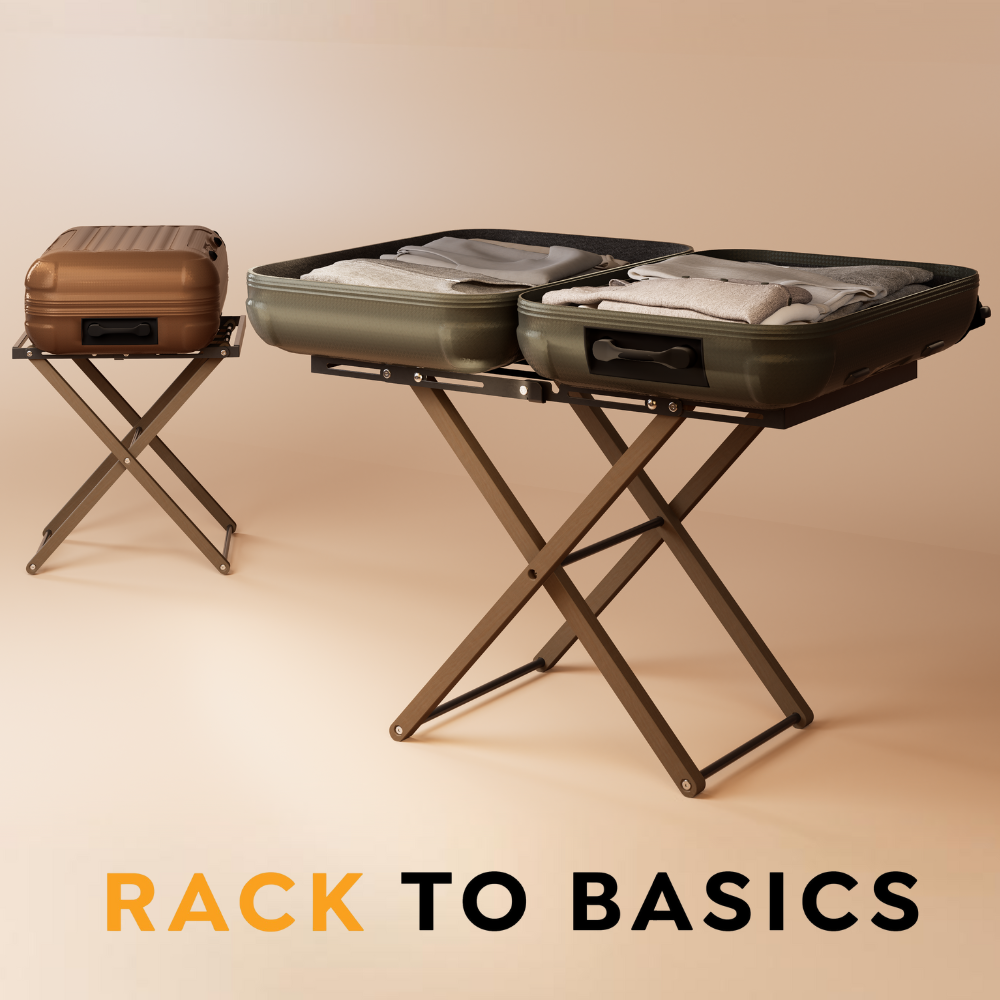 Rack to Basics Luxury Expandable Luggage Rack
