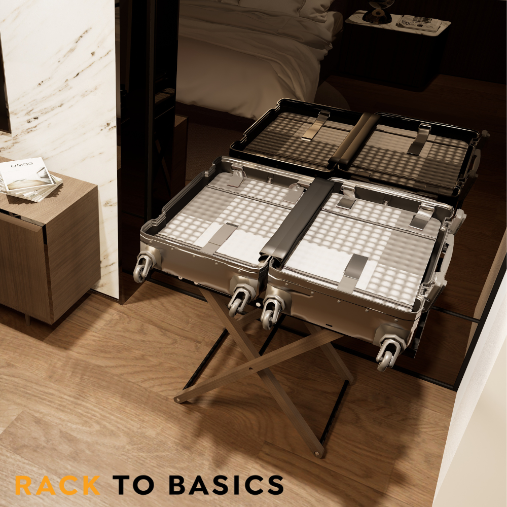 Rack to Basics Luxury Expandable Luggage Rack