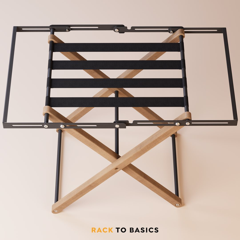 Rack to Basics Luxury Expandable Luggage Rack