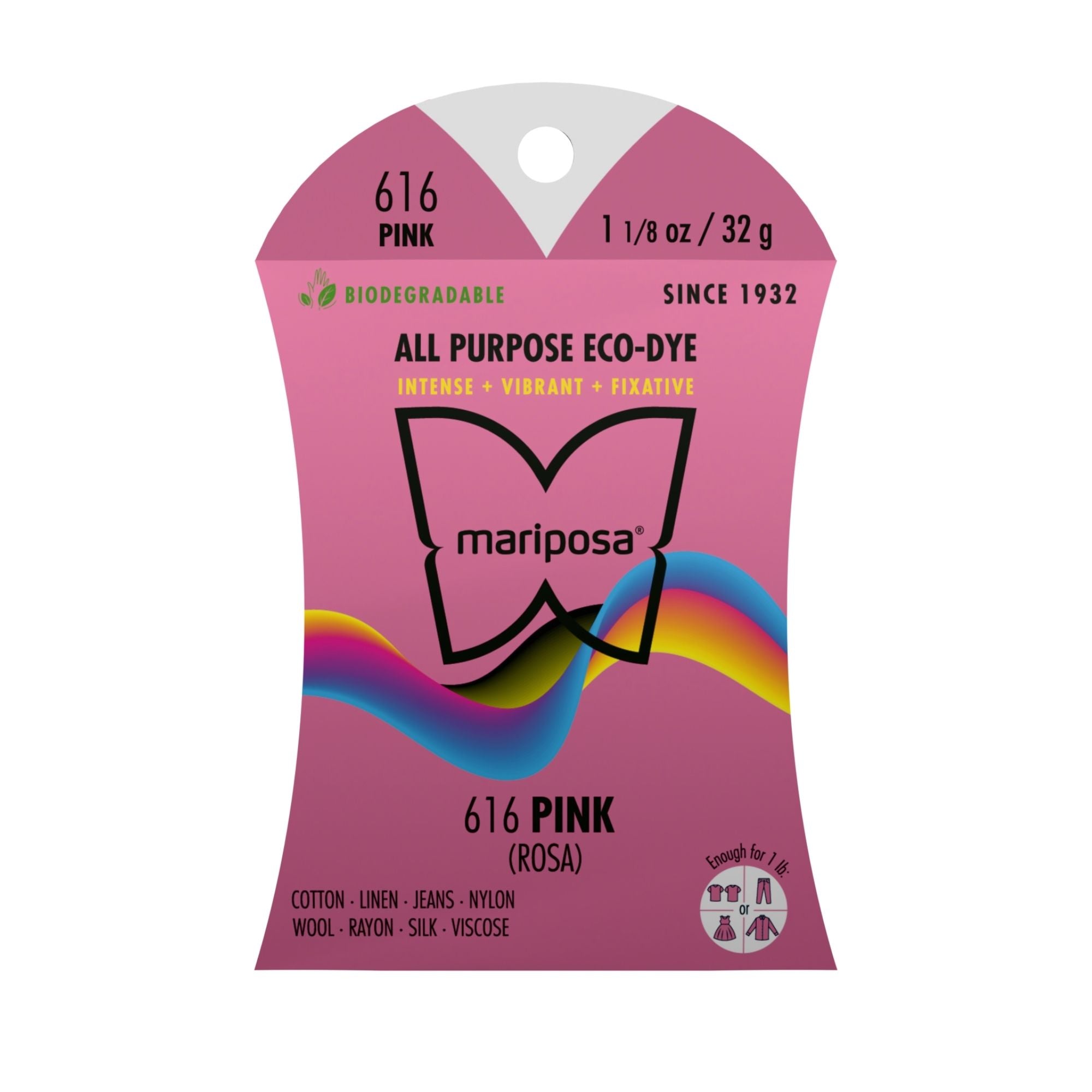 Pink Fabric Dye (616) 2-Pack