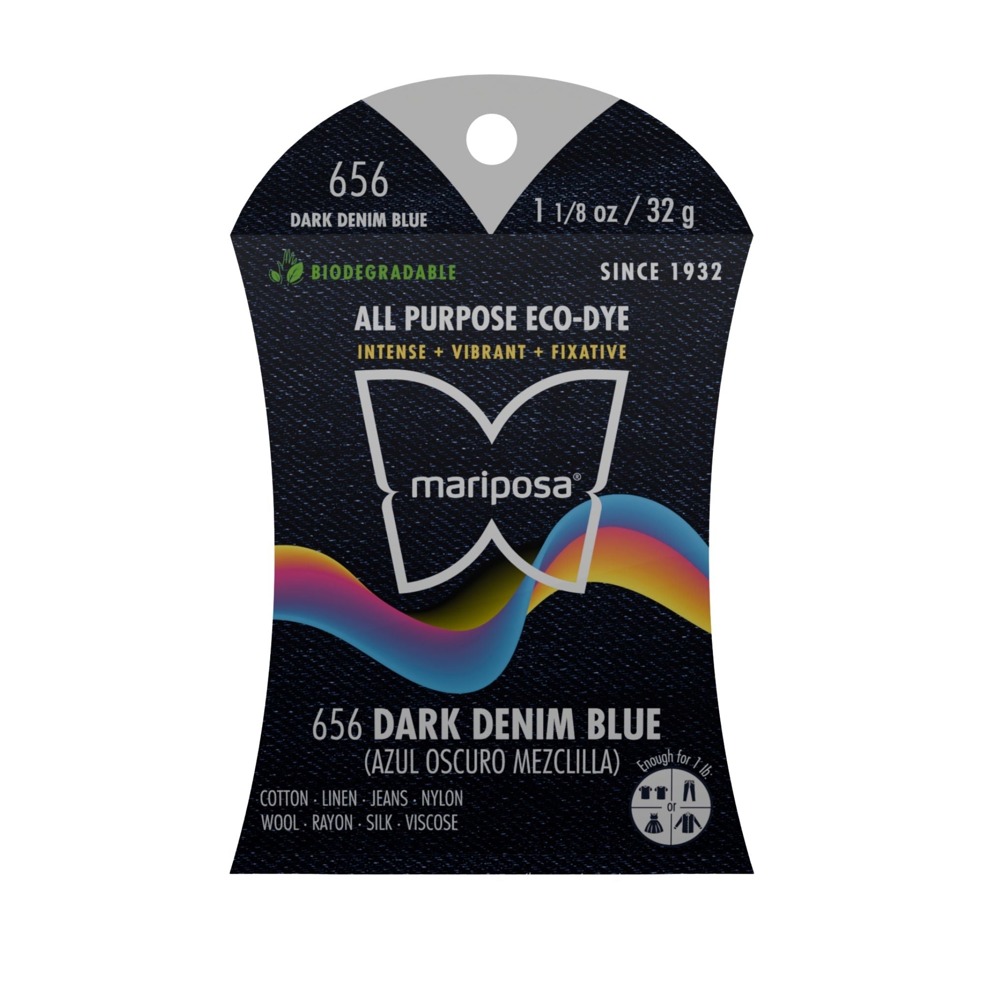 Dark Denim Blue Fabric Dye (656) 2-Pack