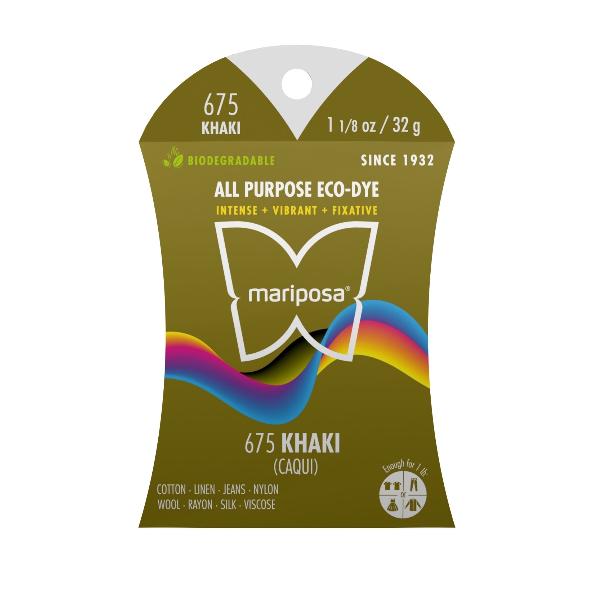 Khaki Fabric Dye (675) 2-Pack