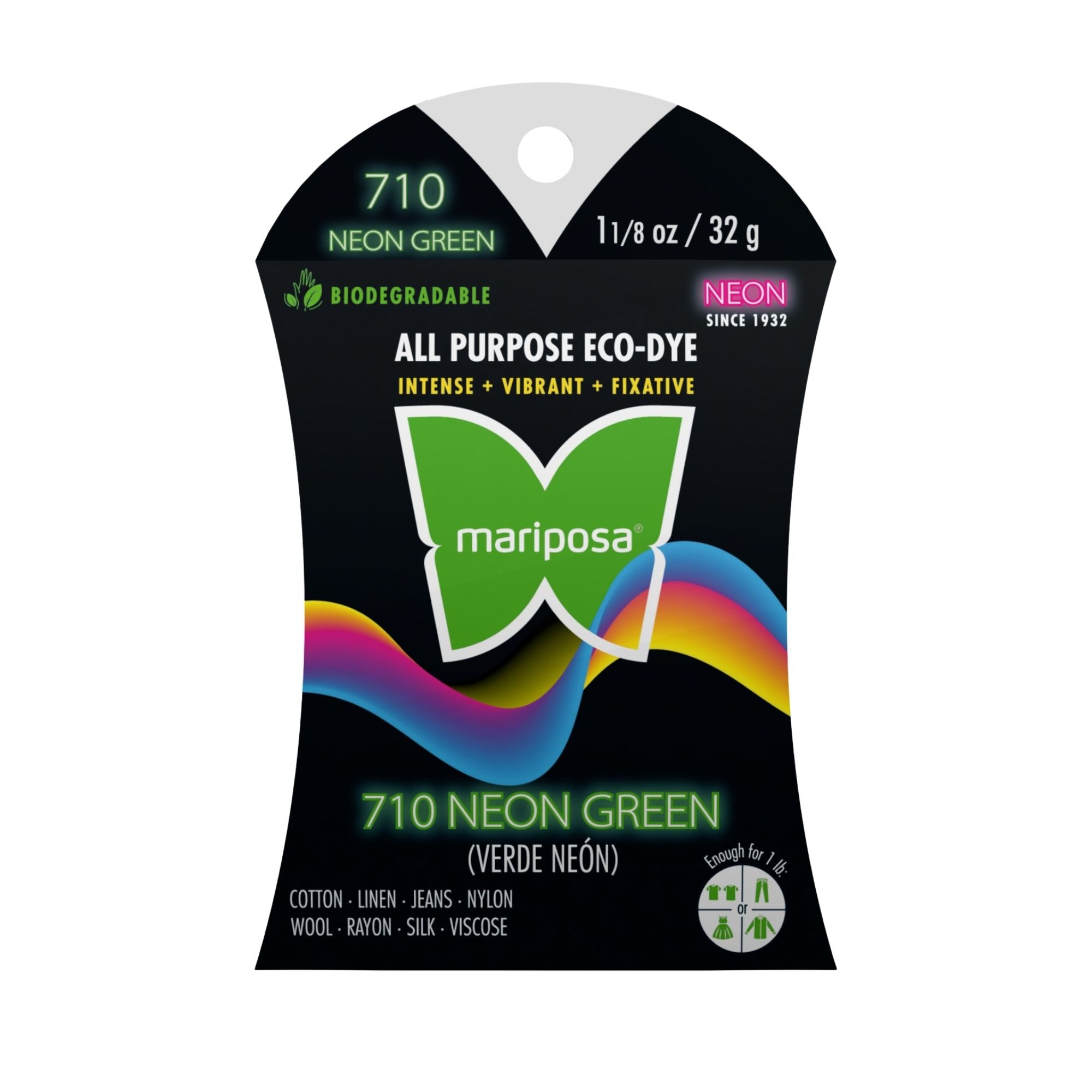Neon Green Fabric Dye (710) 2-Pack