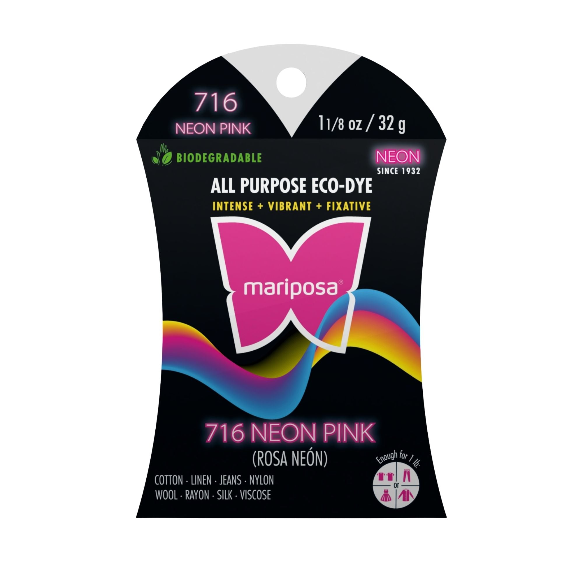 Neon Pink Fabric Dye (716) 2-Pack